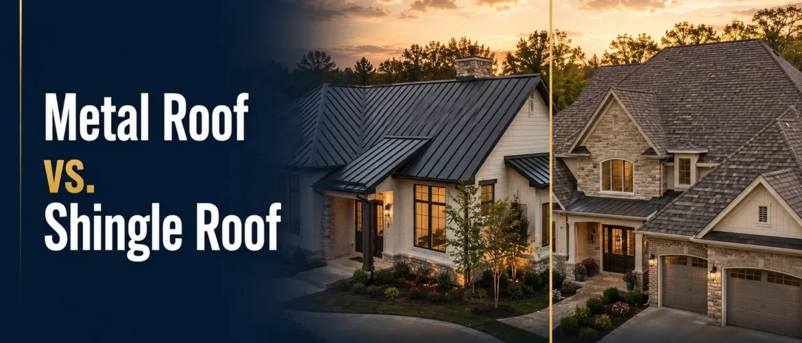 Metal Roof vs. Asphalt Shingles