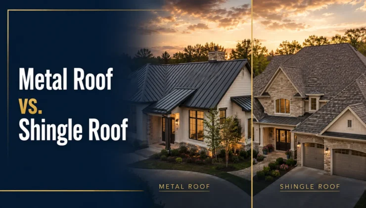 Metal Roof vs. Asphalt Shingles