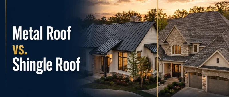 Metal Roof vs. Asphalt Shingles